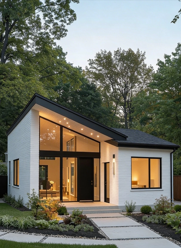 contemporary ADU house exterior designed and built by ADU Now LA